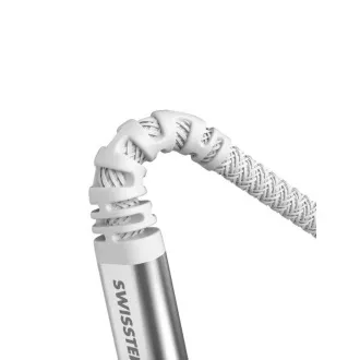 SWISSTEN DATENKABEL KEVLAR USB-C / LIGHTNING 1.5 M WEISS SWISSTEN DATENKABEL KEVLAR USB-C / LIGHTNING 1.5 M WEISS