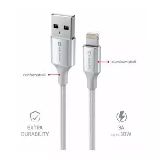 SWISSTEN DATENKABEL TEXTIL II USB / LIGHTNING 1.5 M WEISS SWISSTEN DATENKABEL TEXTIL II USB / LIGHTNING 1.5 M WEISS