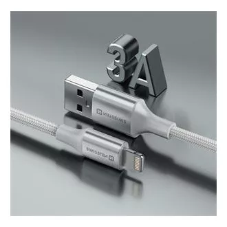 SWISSTEN DATENKABEL TEXTIL II USB / LIGHTNING 1.5 M WEISS SWISSTEN DATENKABEL TEXTIL II USB / LIGHTNING 1.5 M WEISS