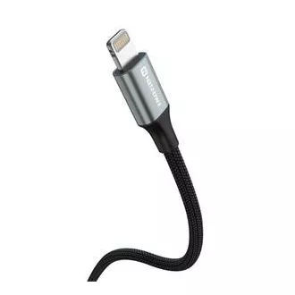 SWISSTEN DATENKABEL TEXTIL II USB / LIGHTNING 1,5 M SCHWARZ SWISSTEN DATENKABEL TEXTIL II USB / LIGHTNING 1,5 M SCHWARZ
