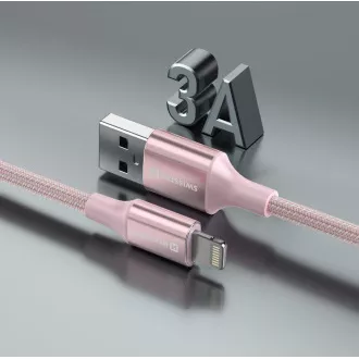 SWISSTEN DATENKABEL TEXTIL II USB / LIGHTNING 1,5 M ROSA SWISSTEN DATENKABEL TEXTIL II USB / LIGHTNING 1,5 M ROSA