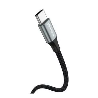 SWISSTEN DATENKABEL TEXTIL II USB / USB-C 1,5 M SCHWARZ SWISSTEN DATENKABEL TEXTIL II USB / USB-C 1,5 M SCHWARZ