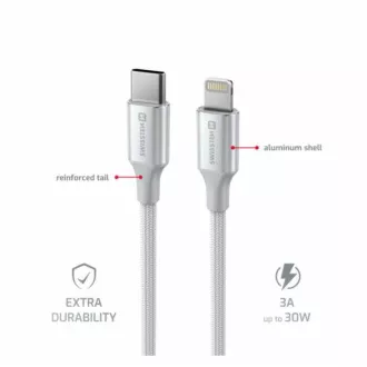 SWISSTEN DATENKABEL TEXTIL II USB-C / LIGHTNING 1.5 M WEISS SWISSTEN DATENKABEL TEXTIL II USB-C / LIGHTNING 1.5 M WEISS