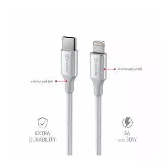 SWISSTEN DATENKABEL TEXTIL II USB-C / LIGHTNING 1.5 M WEISS SWISSTEN DATENKABEL TEXTIL II USB-C / LIGHTNING 1.5 M WEISS