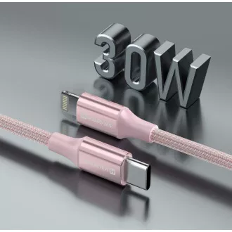 SWISSTEN DATENKABEL TEXTIL II USB-C / LIGHTNING 1,5 M ROSA SWISSTEN DATENKABEL TEXTIL II USB-C / LIGHTNING 1,5 M ROSA