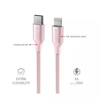 SWISSTEN DATENKABEL TEXTIL II USB-C / LIGHTNING 1,5 M ROSA SWISSTEN DATENKABEL TEXTIL II USB-C / LIGHTNING 1,5 M ROSA