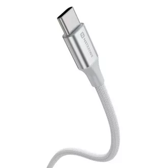 SWISSTEN DATENKABEL TEXTIL II USB-C / USB-C 1.5 M WEISS SWISSTEN DATENKABEL TEXTIL II USB-C / USB-C 1.5 M WEISS