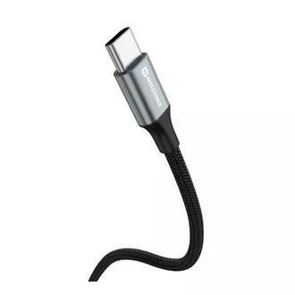 SWISSTEN DATENKABEL TEXTIL II USB-C / USB-C 1,5 M SCHWARZ SWISSTEN DATENKABEL TEXTIL II USB-C / USB-C 1,5 M SCHWARZ