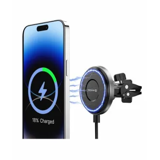 SWISSTEN MagRide MAGNETIC CAR VENTURE HOLDER WITH Qi2 15W WIRELESS CHARGING (MagSafe kompatibel) SWISSTEN MagRide MAGNETIC CAR VENTURE HOLDER WITH Qi2 15W WIRELESS CHARGING (MagSafe kompatibel)
