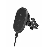 SWISSTEN MagRide MAGNETIC CAR VENTURE HOLDER WITH Qi2 15W WIRELESS CHARGING (MagSafe kompatibel)