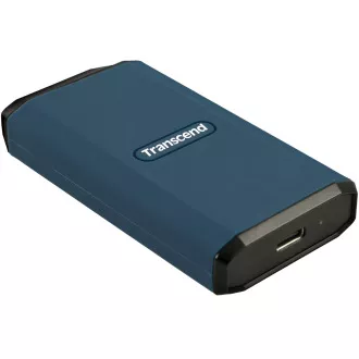Transcend ESD410C 1TB, USB 20Gbps Typ C, Externe langlebige SSD (3D NAND flash), 2000MB/R, 2000MB/W, blau Transcend ESD410C 1TB, USB 20Gbps Typ C, Externe langlebige SSD (3D NAND flash), 2000MB/R, 2000MB/W, blau