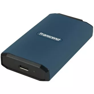 Transcend ESD410C 1TB, USB 20Gbps Typ C, Externe langlebige SSD (3D NAND flash), 2000MB/R, 2000MB/W, blau Transcend ESD410C 1TB, USB 20Gbps Typ C, Externe langlebige SSD (3D NAND flash), 2000MB/R, 2000MB/W, blau