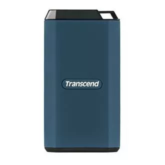 Transcend ESD410C 4TB, USB 20Gbps Typ C, Externe langlebige SSD (3D NAND flash), 2000MB/R, 2000MB/W, blau