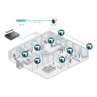 TP-Link VIGI C430(4mm) Revolverkamera, 3MP, 4mm, Voll-Farbe TP-Link VIGI C430(4mm) Revolverkamera, 3MP, 4mm, Voll-Farbe