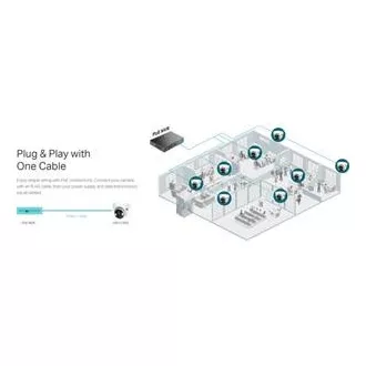 TP-Link VIGI C450(4mm) Revolverkamera, 5MP, 4mm, Voll-Farbe TP-Link VIGI C450(4mm) Revolverkamera, 5MP, 4mm, Voll-Farbe
