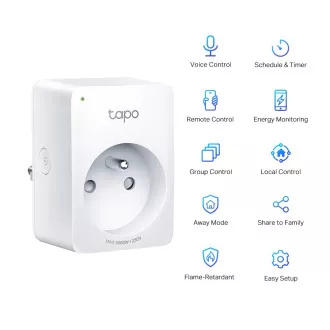 TP-LINK Tapo P110M - Intelligente Mini-Wi-Fi-Steckdose mit Leistungsmessung, MATTER