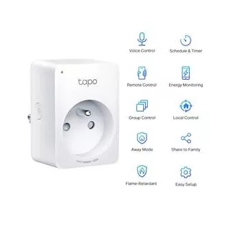 TP-LINK Tapo P110M - Intelligente Mini-Wi-Fi-Steckdose mit Leistungsmessung, MATTER