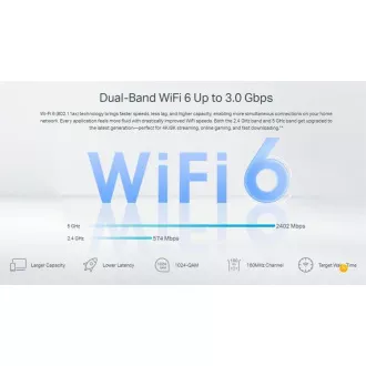 TP-Link EX510 Pro - AX3000 Multi-Gigabit Wi-Fi 6 Router, 4x GLAN, 1x 2.5GWAN, TR-069, USB 3.0, WPA3, EasyMesh TP-Link EX510 Pro - AX3000 Multi-Gigabit Wi-Fi 6 Router, 4x GLAN, 1x 2.5GWAN, TR-069, USB 3.0, WPA3, EasyMesh