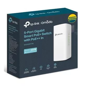 TP-Link SG2005P-PD Smart Switch, 4x GLAN mit PoE, 1x GLAN mit PoE-in, 90W, Omada SDN TP-Link SG2005P-PD Smart Switch, 4x GLAN mit PoE, 1x GLAN mit PoE-in, 90W, Omada SDN