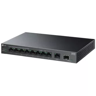 TP-Link LS1210GP Switch 1x GLAN, 8x GLAN mit PoE , 1x SFP, 61W