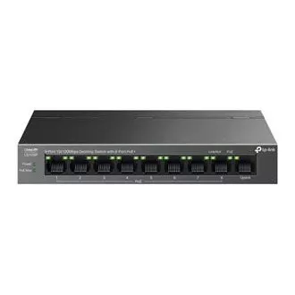 TP-Link LS109P Switch 1x LAN, 8x LAN mit PoE , 63W TP-Link LS109P Switch 1x LAN, 8x LAN mit PoE , 63W