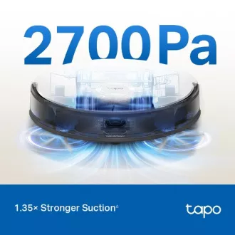 TP-Link Tapo RV20 Mop Plus MagSlim LiDAR - Staubsaugerroboter mit Mop   Entleerungsstation