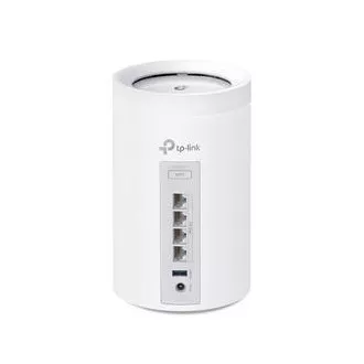 TP-Link Deco BE65(1-Pack) BE9300 Tri-band Mesh WiFi 7 System für den ganzen Haushalt, 4x 2.5GLAN, USB, 2.4/5/6GHz, HomeShi