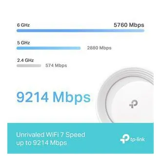 TP-Link Deco BE65(1-Pack) BE9300 Tri-band Mesh WiFi 7 System für den ganzen Haushalt, 4x 2.5GLAN, USB, 2.4/5/6GHz, HomeShi - Unverpackt TP-Link Deco BE65(1-Pack) BE9300 Tri-band Mesh WiFi 7 System für den ganzen Haushalt, 4x 2.5GLAN, USB, 2.4/5/6GHz, HomeShi - Unverpackt