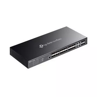 TP-Link SG3428XF Omada 24-Port SFP L2 Managed Switch mit 4 10GE SFP Steckplätzen TP-Link SG3428XF Omada 24-Port SFP L2 Managed Switch mit 4 10GE SFP Steckplätzen