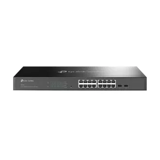 TP-Link SG2218 Omada 16-Port Gigabit Smart Switch mit 2 SFP-Steckplätzen TP-Link SG2218 Omada 16-Port Gigabit Smart Switch mit 2 SFP-Steckplätzen