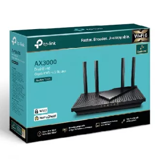 TP-Link Archer AX55 - AX3000, USB 3.0 Anschluss, Wi-Fi 6 Router, HomeShield - OneMesh™ TP-Link Archer AX55 - AX3000, USB 3.0 Anschluss, Wi-Fi 6 Router, HomeShield - OneMesh™