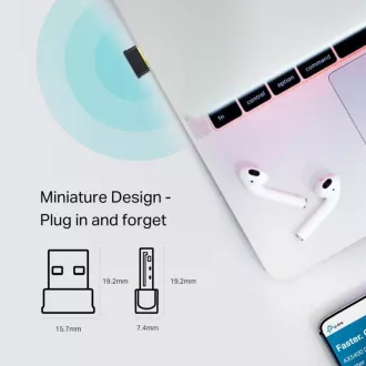 TP-Link Archer T2UB Nano - AC600 Nano Wi-Fi Bluetooth 4.2 USB-Adapter