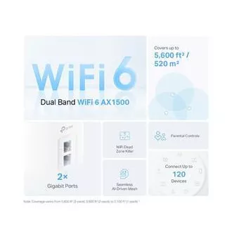 TP-Link Deco X10(3er-Pack) - AX1500 Mesh Wi-Fi 6 System für Smart Home - Kindersicherung - (3er-Pack) TP-Link Deco X10(3er-Pack) - AX1500 Mesh Wi-Fi 6 System für Smart Home - Kindersicherung - (3er-Pack)