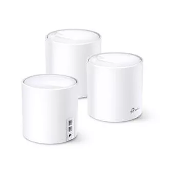 TP-Link Deco X60(3er-Pack) - AX5400 Mesh Wi-Fi 6 System für Smart Home - HomeCare - (3er-Pack) TP-Link Deco X60(3er-Pack) - AX5400 Mesh Wi-Fi 6 System für Smart Home - HomeCare - (3er-Pack)