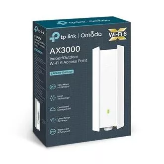 TP-Link EAP650-Outdoor - AX3000 WIFI Access Point Omada 1xGLAN, PoE/Passiv PoE Mast/Wandmontage Überspannungsschutz TP-Link EAP650-Outdoor - AX3000 WIFI Access Point Omada 1xGLAN, PoE/Passiv PoE Mast/Wandmontage Überspannungsschutz