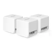 TP-Link WiFi-Router Mercusys Halo H60X(3er-Pack) WiFi 6, AX1500, 3x GLAN2.4/5 GHz