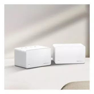 TP-Link WiFi-Router Mercusys Halo H90X(2er-Pack) WiFi 6, AX6000, 1x 2.5GLAN, 2x GLAN TP-Link WiFi-Router Mercusys Halo H90X(2er-Pack) WiFi 6, AX6000, 1x 2.5GLAN, 2x GLAN