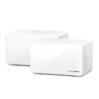 TP-Link WiFi-Router Mercusys Halo H90X(3er-Pack) WiFi 6, AX6000, 1x 2.5GLAN, 2x GLAN TP-Link WiFi-Router Mercusys Halo H90X(3er-Pack) WiFi 6, AX6000, 1x 2.5GLAN, 2x GLAN