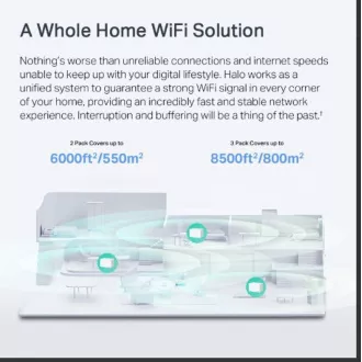 TP-Link WiFi-Router Mercusys Halo H90X(3er-Pack) WiFi 6, AX6000, 1x 2.5GLAN, 2x GLAN TP-Link WiFi-Router Mercusys Halo H90X(3er-Pack) WiFi 6, AX6000, 1x 2.5GLAN, 2x GLAN