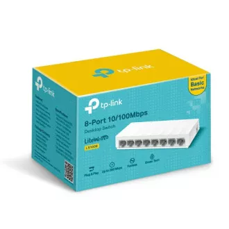 TP-Link 8-Port Desktop-Switch 10/100Mbps TP-Link 8-Port Desktop-Switch 10/100Mbps