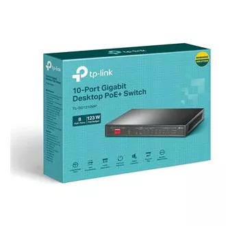 TP-Link TL-SG1210MP Gigabit Switch 8xGLAN 2xGLAN Uplink 1xSFP PoE 123W TP-Link TL-SG1210MP Gigabit Switch 8xGLAN 2xGLAN Uplink 1xSFP PoE 123W