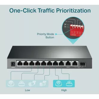 TP-Link TL-SG1210MP Gigabit Switch 8xGLAN 2xGLAN Uplink 1xSFP PoE 123W TP-Link TL-SG1210MP Gigabit Switch 8xGLAN 2xGLAN Uplink 1xSFP PoE 123W