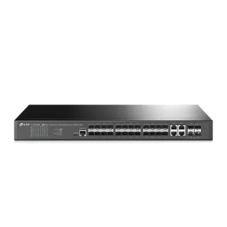 TP-Link TL-SG3428XF JetStream 24-Port SFP L2 Managed Switch mit 4 10GE SFP Steckplätzen TP-Link TL-SG3428XF JetStream 24-Port SFP L2 Managed Switch mit 4 10GE SFP Steckplätzen
