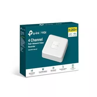 TP-LINK VIGI NVR1104H-4P 4-Kanal, 4x Lan mit PoE, 2x USB