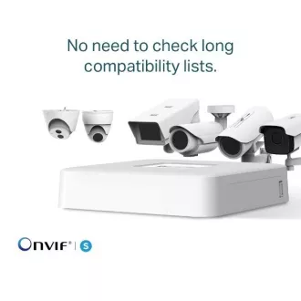 TP-LINK VIGI NVR1104H-4P 4-Kanal, 4x Lan mit PoE, 2x USB