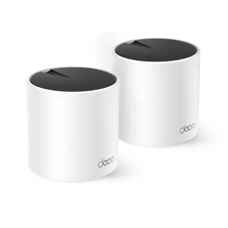 TP-Link Deco X55(2er-Pack) - AX3000 Wi-Fi 6 Mesh-System für die Abdeckung des gesamten Hauses - HomeShield - (2er-Pack)