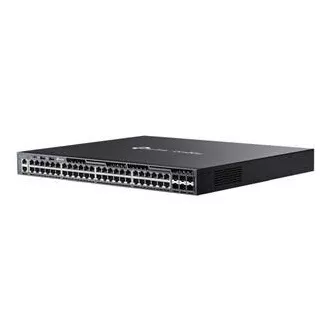 TP-Link SG6654X Omada 48-Port Gigabit Stackable L3 Switch, 48 Gigabit RJ45 Ports und 6× 10 Gbps SFP Steckplätze TP-Link SG6654X Omada 48-Port Gigabit Stackable L3 Switch, 48 Gigabit RJ45 Ports und 6× 10 Gbps SFP Steckplätze