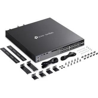 TP-Link SG6428XHP Omada 24-Port Gigabit RJ45 stapelbarer L3 PoE Switch, 720 W PoE Gesamtbudget TP-Link SG6428XHP Omada 24-Port Gigabit RJ45 stapelbarer L3 PoE Switch, 720 W PoE Gesamtbudget