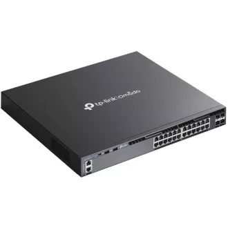 TP-Link SG6428X Omada 24 Port Gigabit RJ45 stapelbarer L3 Switch, 4×10 Gbps SFP Steckplätze TP-Link SG6428X Omada 24 Port Gigabit RJ45 stapelbarer L3 Switch, 4×10 Gbps SFP Steckplätze