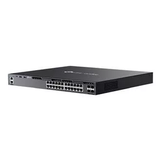 TP-Link SG6428X Omada 24 Port Gigabit RJ45 stapelbarer L3 Switch, 4×10 Gbps SFP Steckplätze TP-Link SG6428X Omada 24 Port Gigabit RJ45 stapelbarer L3 Switch, 4×10 Gbps SFP Steckplätze